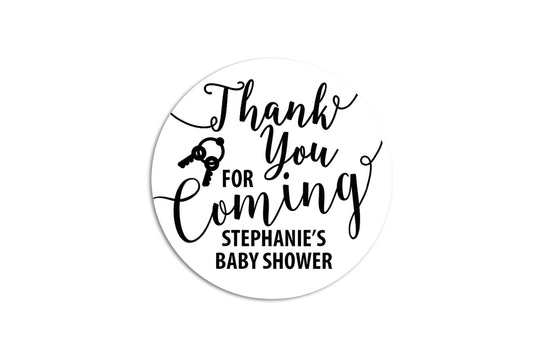 Thank You Stickers Baby Shower Favors, Thank You For Celebrating Baby Shower Stickers, Round Stickers for Favors, Round Candy Labels