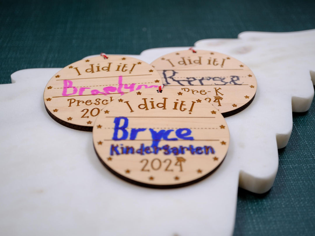 Pre-School Graduation Ornament, Kindergarten Graduation Ornament, Pre-K Graduation Ornament, Keepsake Ornament Gift, End of the year student