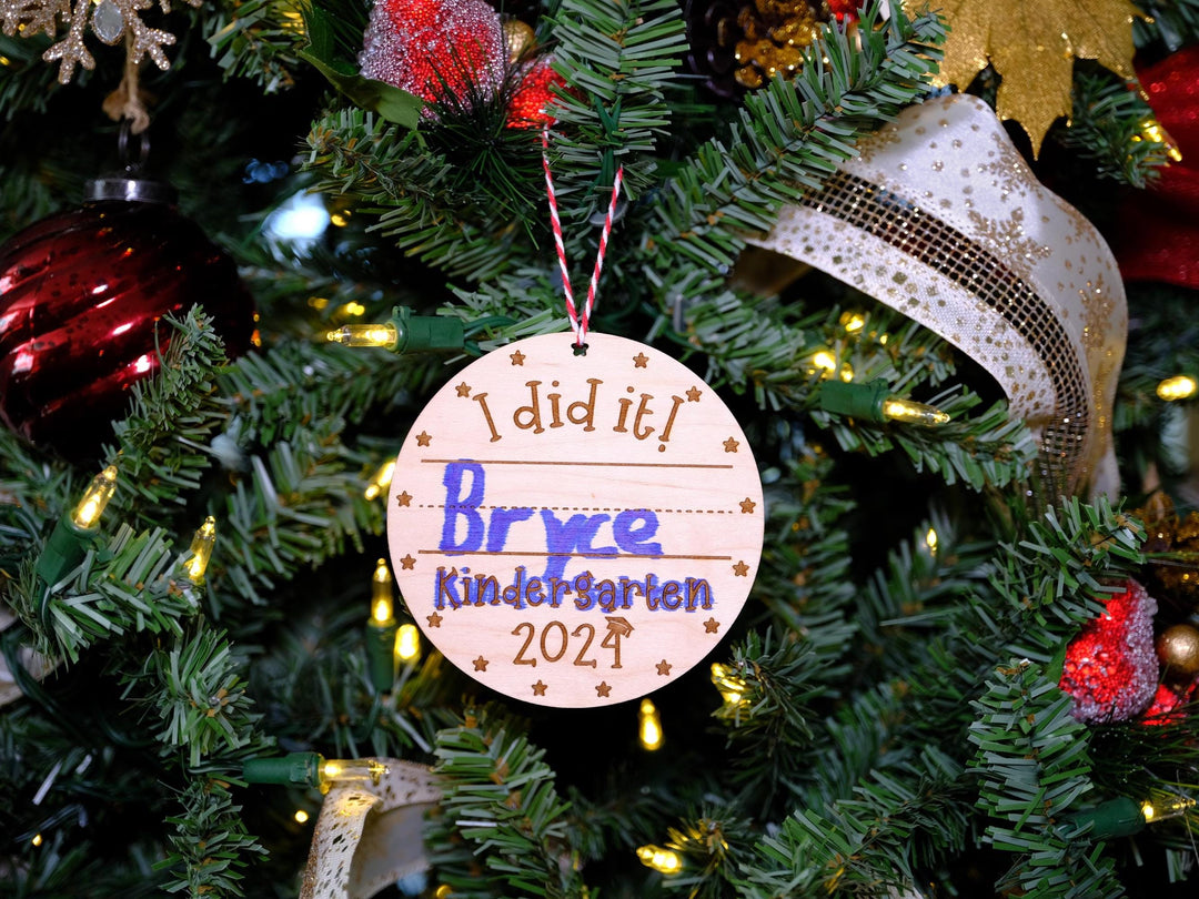 Pre-School Graduation Ornament, Kindergarten Graduation Ornament, Pre-K Graduation Ornament, Keepsake Ornament Gift, End of the year student