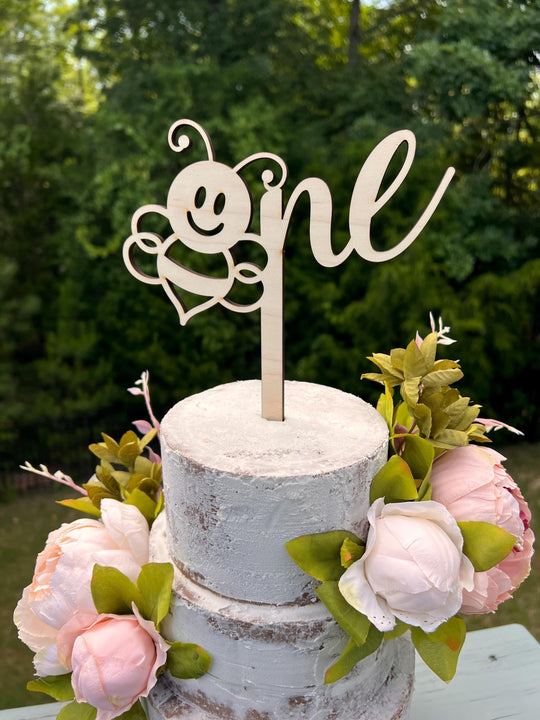 Honeycomb First Birthday Cake Topper |  Honeycomb Cake Decor | Bridal Shower Cake Decor | Bee Wedding Decor | Maple Topper