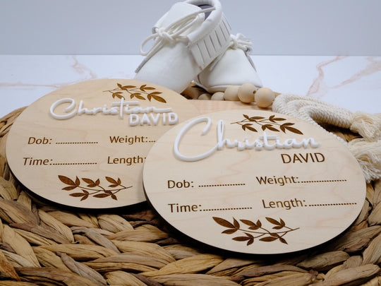 Birth Announcement Sign for hospital, Baby Name Sign for Hospital, Birth Stats Baby Announcement, Newborn Name Wood Sign, Custom Name Plate