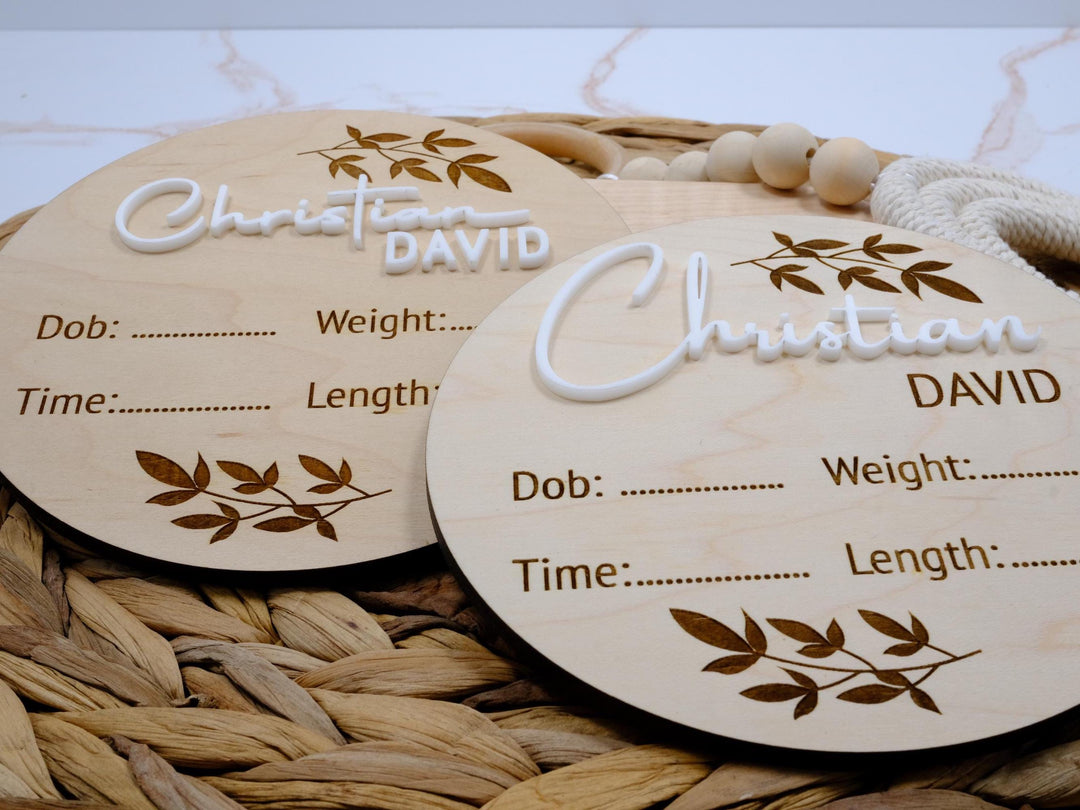 Birth Announcement Sign for hospital, Baby Name Sign for Hospital, Birth Stats Baby Announcement, Newborn Name Wood Sign, Custom Name Plate