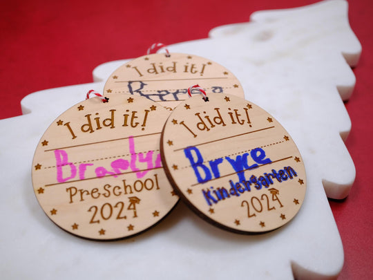 Pre-School Graduation Ornament, Kindergarten Graduation Ornament, Pre-K Graduation Ornament, Keepsake Ornament Gift, End of the year student
