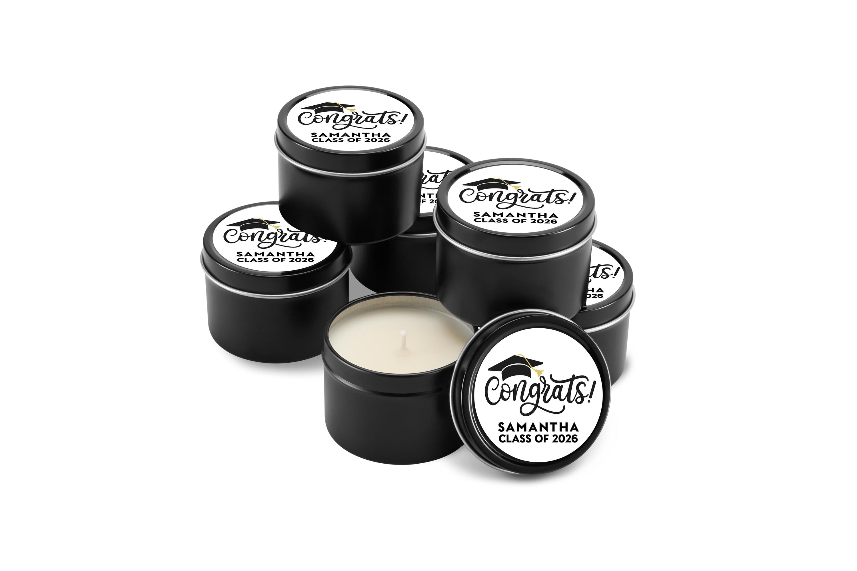 Graduation Candle Favors, Grad Party Favors, Affordable Graduation Favors, 2026 Grad Candle Favor