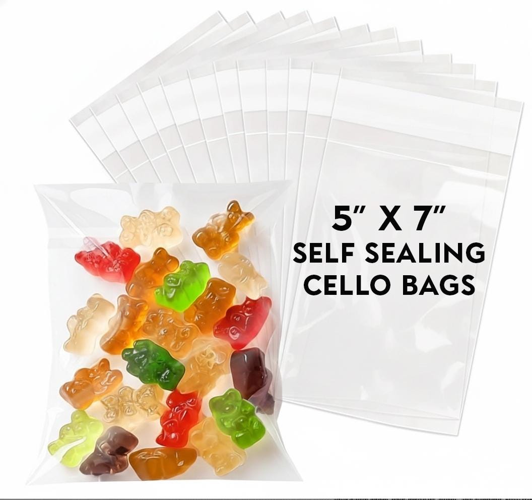 Teddy Bear Baby Shower Favor Bags, Blue Green Plaid Labels, Thank You Preppy Favors