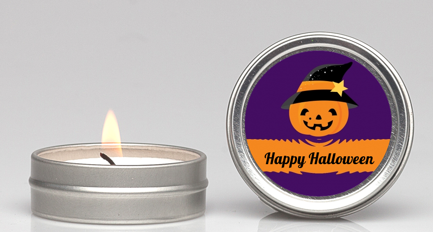 Jack O Lantern Witch - Halloween Candle Favors