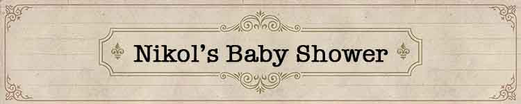 Library Card - Personalized Baby Shower Banners