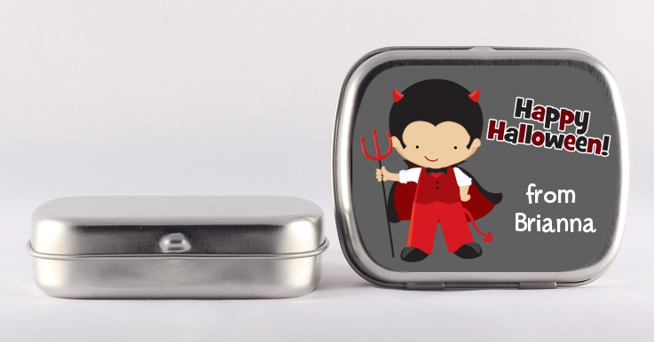 Little Devil - Personalized Halloween Mint Tins