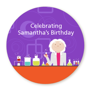 Mad Scientist - Personalized Birthday Party Table Confetti