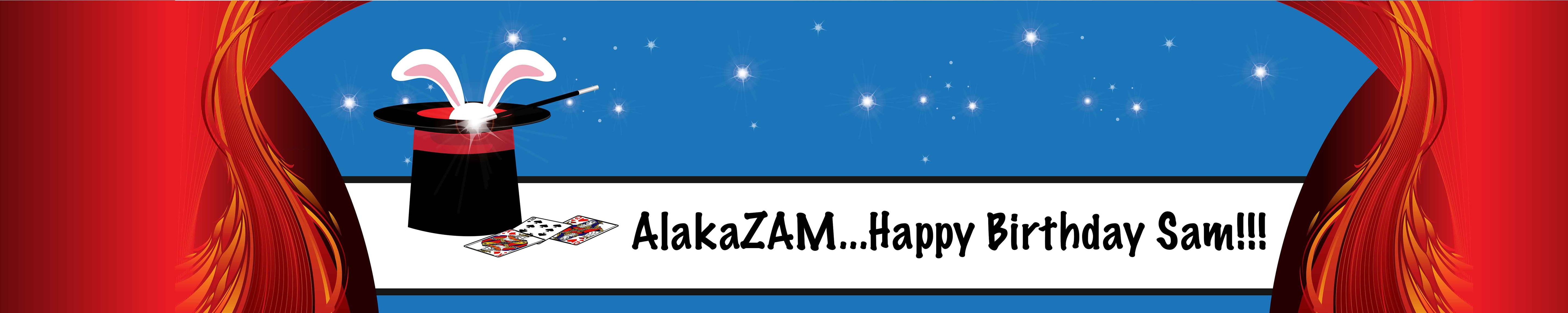 Magic - Personalized Birthday Party Banners