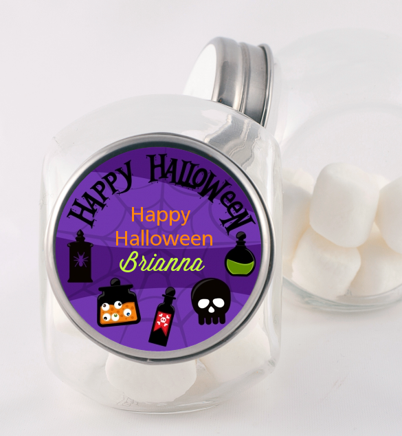 Potion Bottles - Personalized Halloween Candy Jar