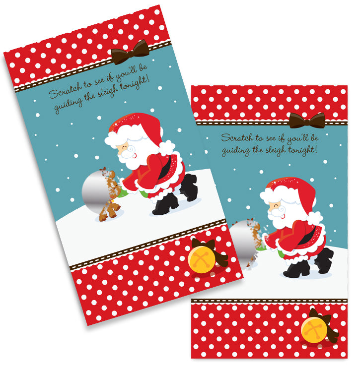 Rudolph the Reindeer - Christmas Scratch Off Game Tickets