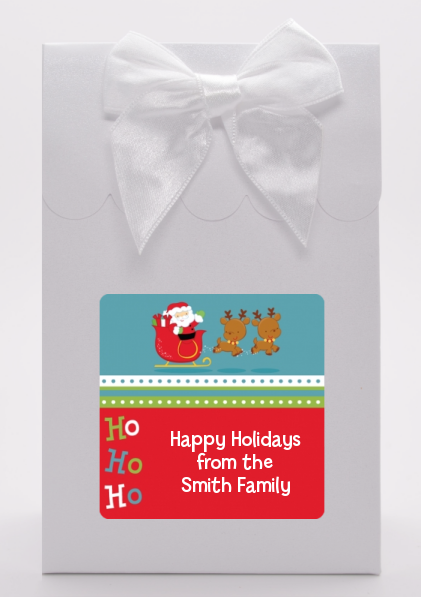 Santa And His Reindeer - Christmas Goodie Bags