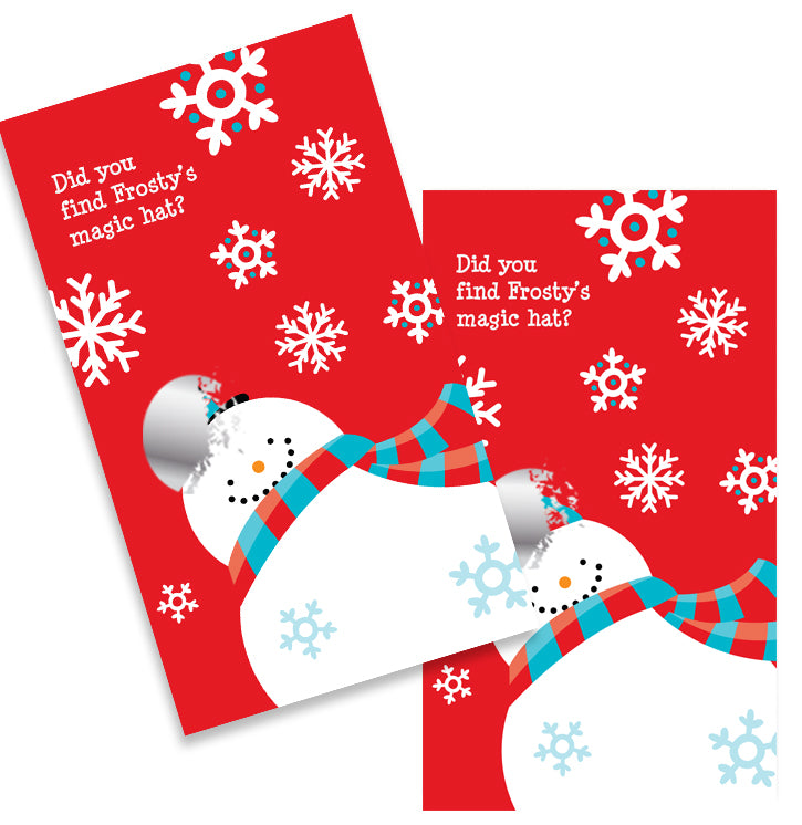 Snowman Fun - Christmas Scratch Off Game Tickets