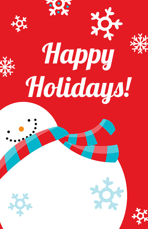 Snowman Fun - Personalized Christmas Wall Art