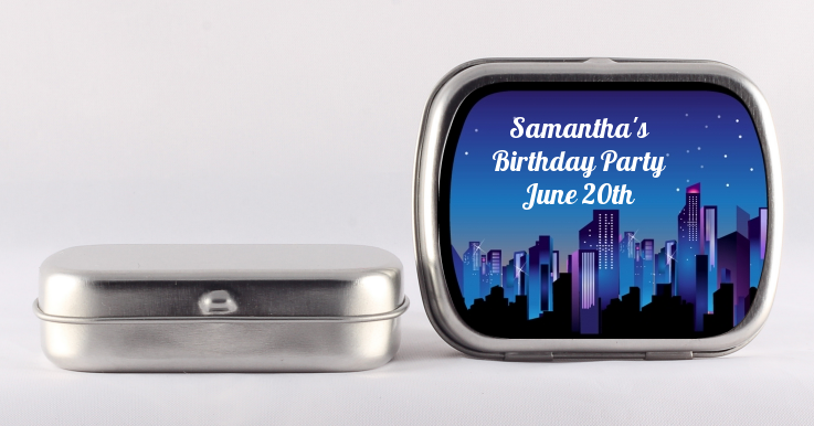 Sweet 16 Limo - Personalized Birthday Party Mint Tins