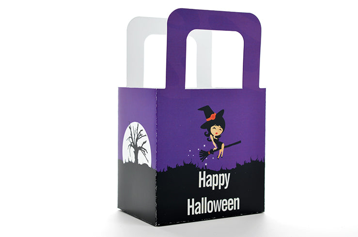 Trendy Witch - Personalized Halloween Favor Boxes
