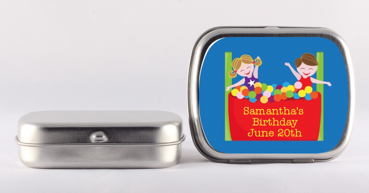 Tumble Gym - Personalized Birthday Party Mint Tins
