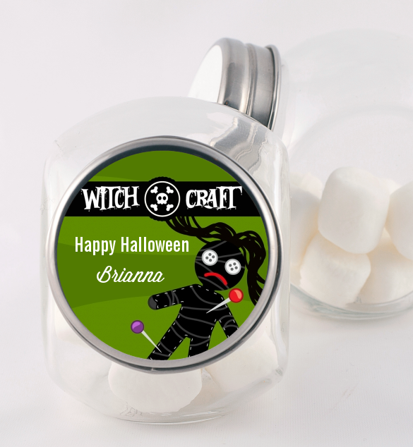 Witch Craft - Personalized Halloween Candy Jar