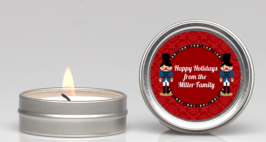 Wooden Soldiers - Christmas Candle Favors