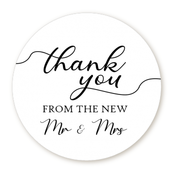 From The New Mr and Mrs Personalized sticker labels | From The New Mr ...