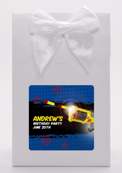 Nerf Gun Birthday Party Goodie Bags | Candles & Favors