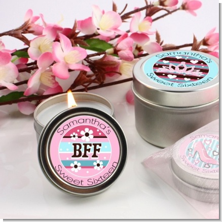 BFF - Birthday Party Candle Favors