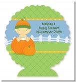 Pumpkin Baby Asian - Personalized Baby Shower Centerpiece Stand