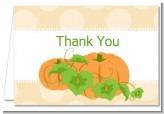 Pumpkin Trio Fall Theme - Thanksgiving Thank You Cards