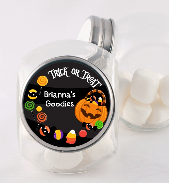 Trick or Treat Candy Halloween Candy Jars | Candles & Favors